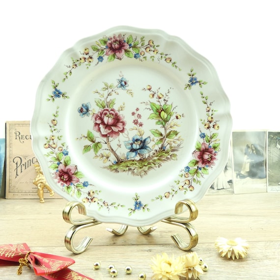 Assiette Digoin Sarreguemines - Des années 1930/40 - Décor