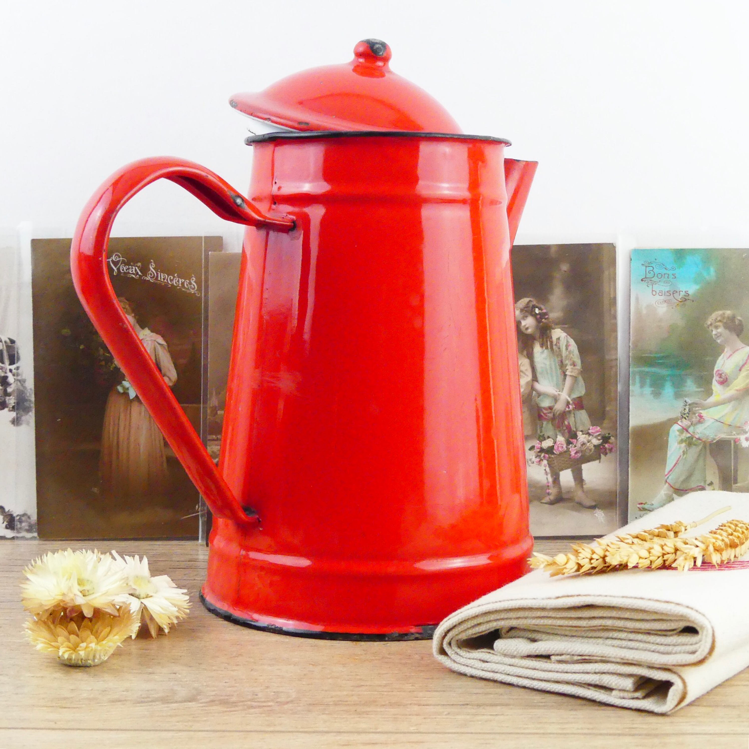 Enamel coffee maker Enamel Coffee pot French coffee maker french