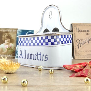 Matchbox Antique Matchbox Kitchen Rustic French Kitchen Vintage Box ...