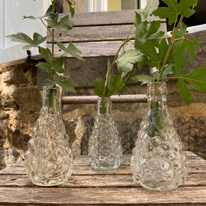 Rare vintage French fruit juice bottles 1940, old French bistro bottles