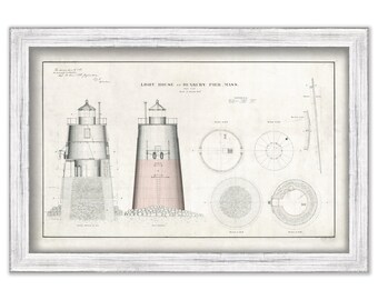 Lighthouse Plans Etsy