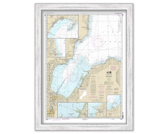 SAGINAW BAY, Michigan  -  2014 Nautical Chart