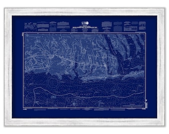 Bahia Honda Key to Sugarloaf Key, Florida  -   2012 Nautical Chart Blueprint