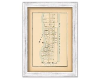 HUMAROCK, SCITUATE, Massachusetts -  1903 Map