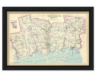 New London County, Connecticut 1893