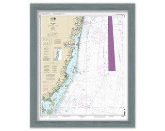 Sea Grit to Little Egg Inlet, New Jersey  -  2012 Nautical Chart