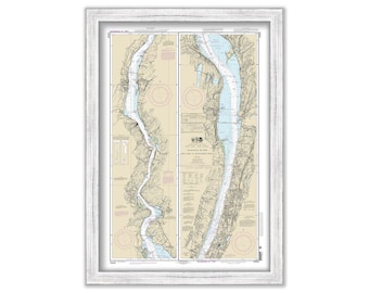 HUDSON RIVER, New Jersey/New York  -  2013 Nautical Chart