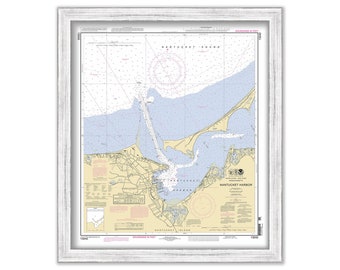 NANTUCKET HARBOR, Massachusetts - Nautical Chart published in 2011