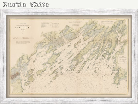 Casco Bay Chart