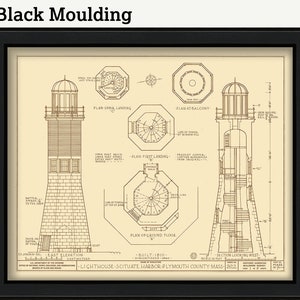 Scituate Light House 1810-Architectural Drawings image 2