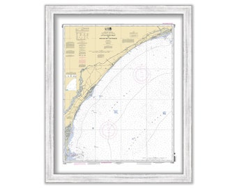 Pawleys Island to Myrtle Beach, South Carolina  -   2012 Nautical Chart