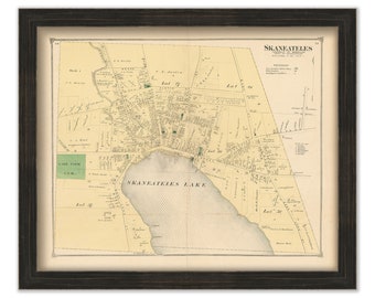 SKANEATELES, New York -  1874 Map