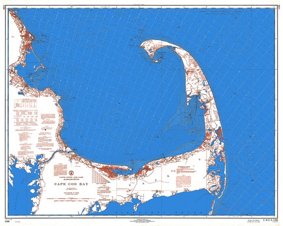 Cape Cod Bay Nautical Chart