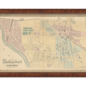 Rutherford, Union Township, New Jersey 1876 - Replica or GENUINE ORIGINAL