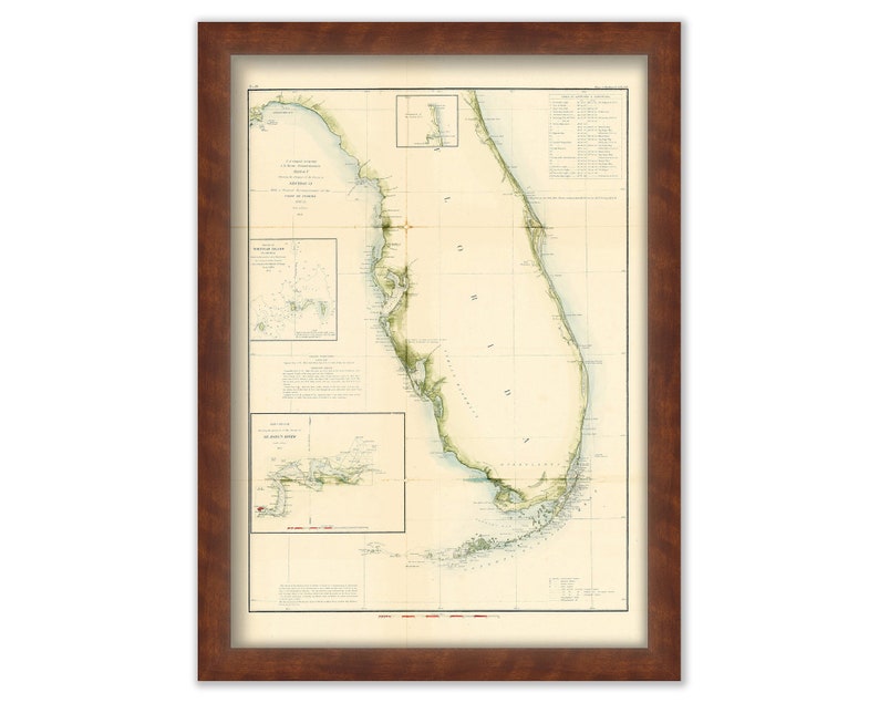 Nautical Chart Dimensions