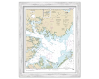 PAMILICO SOUND, North Carolina  -   2017 Nautical Chart