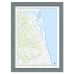 HUMAROCK and parts of SCITUATE and MARSHFIELD adjoining the North/South River, Massachusetts Topographic Map
