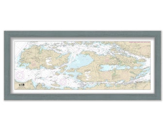 Grindstone Island, Wellesley Island and Hill Island, SAINT LAWRENCE SEAWAY, New York - 2019 Nautical Chart