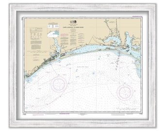 Cape Lookout to New River, North Carolina  -   2015 Nautical Chart