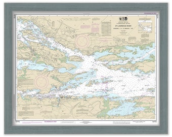 SAINT LAWRENCE RIVER, New York - The Thousand Islands 2019 Nautical Chart
