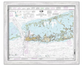 KEY WEST to Sugarloaf Key, Florida  - 2013 NOAA Chart