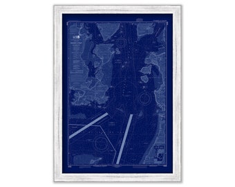 ROSARIO STRAIT-Southern Part, Washington  -  2014 Nautical Chart Blueprint