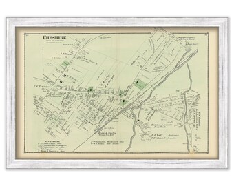 Village of Cheshire, Massachusetts 1876