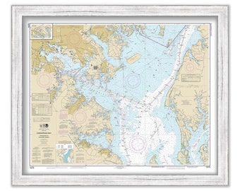 CHESAPEAKE BAY, Approaches to Baltimore Harbor, Maryland  -   2014 Nautical Chart