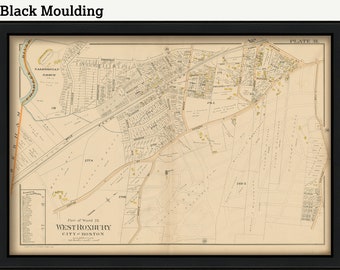 WEST ROXBURY, Massachusetts 1899 map, Plate 31 - Replica or Genuine ORIGINAL