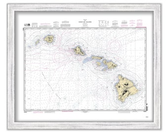 HAWAIIAN ISLANDS 2010 Nautical Chart