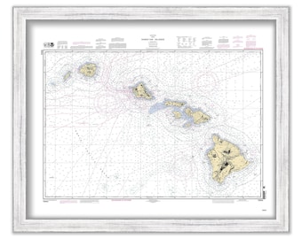 HAWAIIAN ISLANDS 2010 Nautical Chart