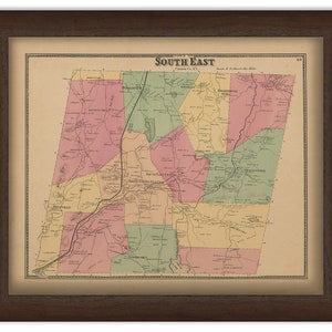 Town of SOUTH EAST, New York 1868 Map
