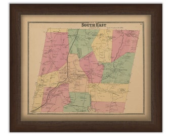 Town of SOUTH EAST, New York 1868 Map