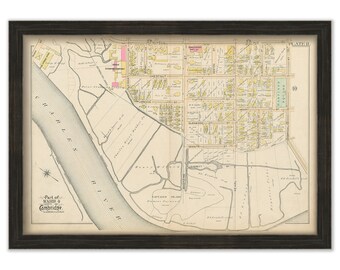 CAMBRIDGE, Massachusetts 1894 Plate 11, Cambridgeport