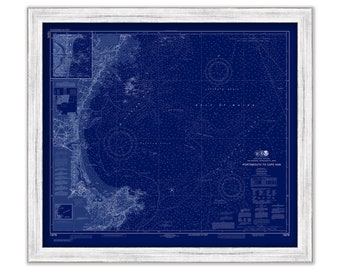 PORTSMOUTH to CAPE ANN, New Hampshire/Massachusetts - Blueprint Nautical Chart published in 2020