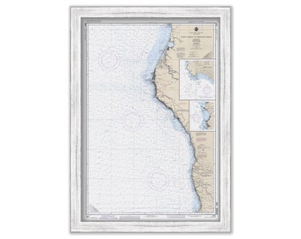 Point Arena to Trinidad Head, California - 1991 Nautical Chart