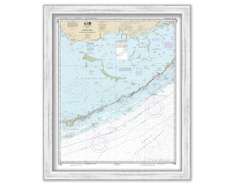 PLANTATION KEY to MARATHON, Florida  -   2014 Nautical Chart