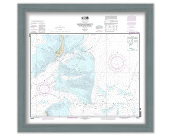 Eastern Entrance to Nantucket Sound, Massachusetts -  2014 Nautical Chart