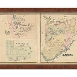 Lodi Township, New Jersey 1876 - Replica or GENUINE ORIGINAL