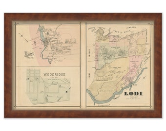 Lodi Township, New Jersey 1876 - Replica or GENUINE ORIGINAL