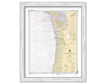 Cape Blanco to Cape Flattery, Washington/Oregon  -  2006 Nautical Chart