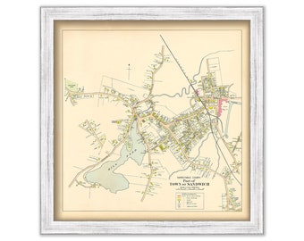SANDWICH VILLAGE, Massachusetts 1910