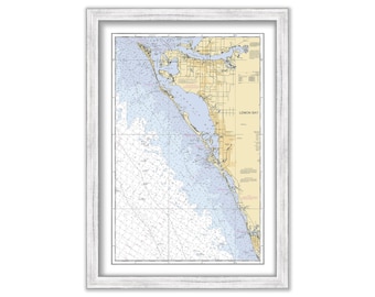 ANNA MARIA Island to VENICE inlet, Florida  - 2017 Nautical Chart