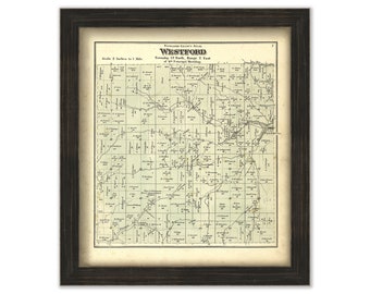 WESTFORD, Richland County, Wisconsin 1874 map