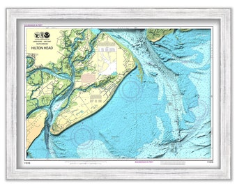 HILTON HEAD, South Carolina - Nautical Chart 2015