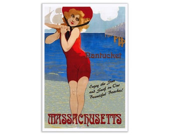 NANTUCKET TRAVEL POSTER