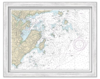 MARBLEHEAD HARBOR, Massachusetts - Nautical Chart 2013