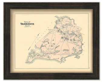 Town of Yarmouth, Massachusetts 1880