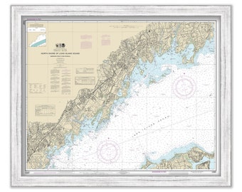 GREENWICH and COS COB, Connecticut - Nautical Chart published in 2015