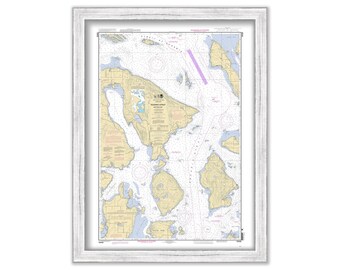 ROSARIO STRAIT-Northern Part, Washington  -  2010 Nautical Chart